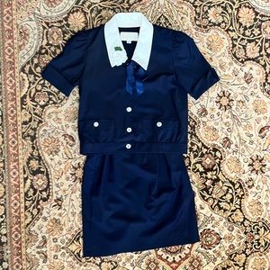 Oscar de la Renta two piece suit